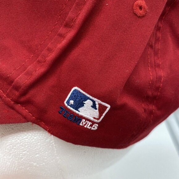 Philadelphia Phillies Red Youth Baseball Hat Cap Adjustable Hook Loop MLB - Picture 5 of 8